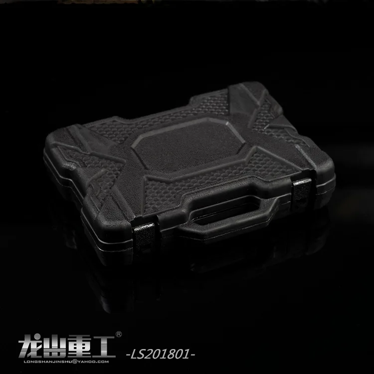 LS201801  1/6 Weapon Gun Box Weapon Case Rifle Suitcase Plastic Storage Box Model Figure