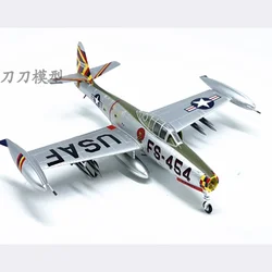 1:72 Scale F-84G warplane Plastic simulation aircraft finished model Static decorations Souvenir gifts for adult boy