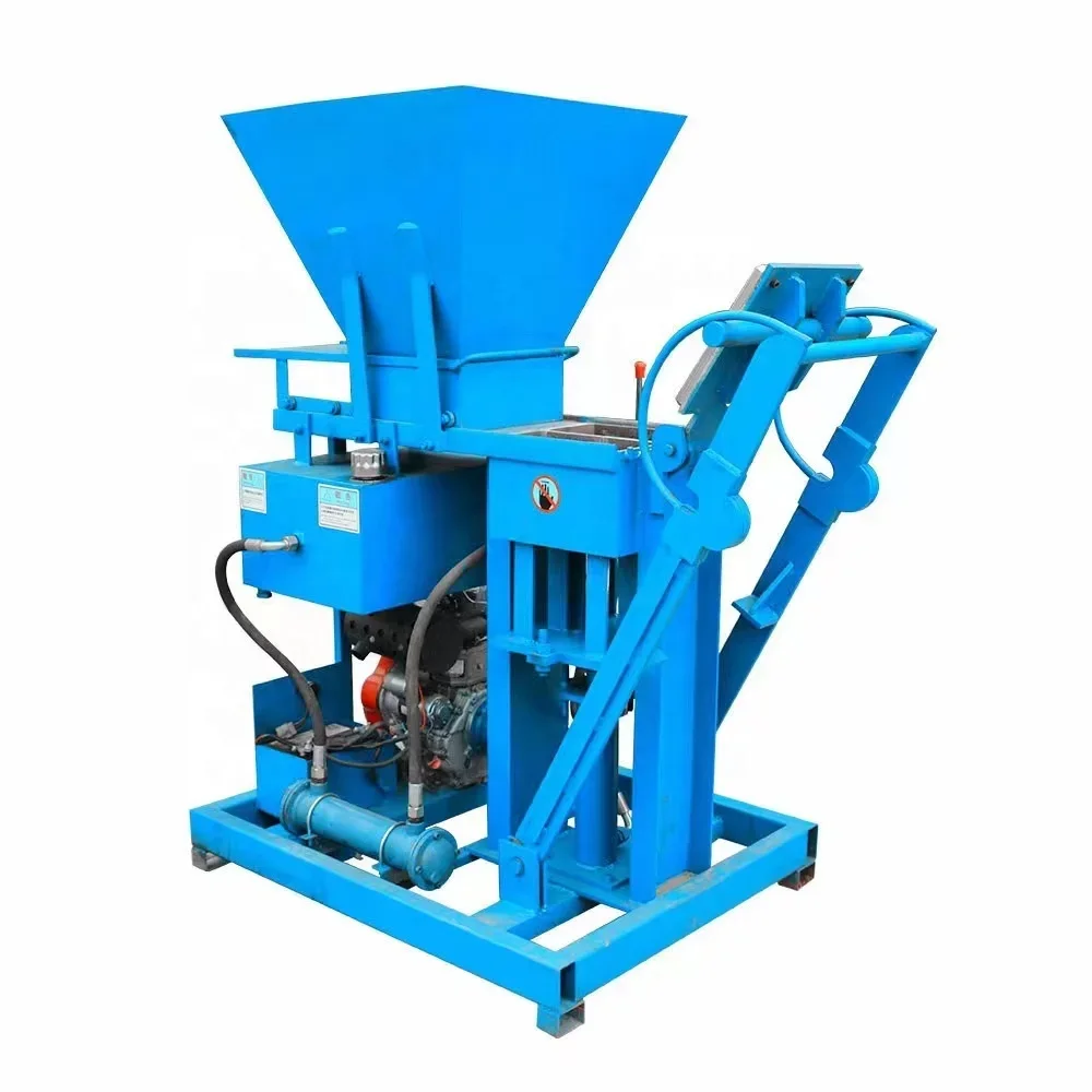 eco brava electric interlock automatic clay brick machine hydraulic press for making blocks ecological electric interlocking