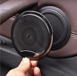 Stainless steel Car Door Speaker Cover Trim For BMW X1  2016-2019 F48/X3 2013-2017 F25 Accessories