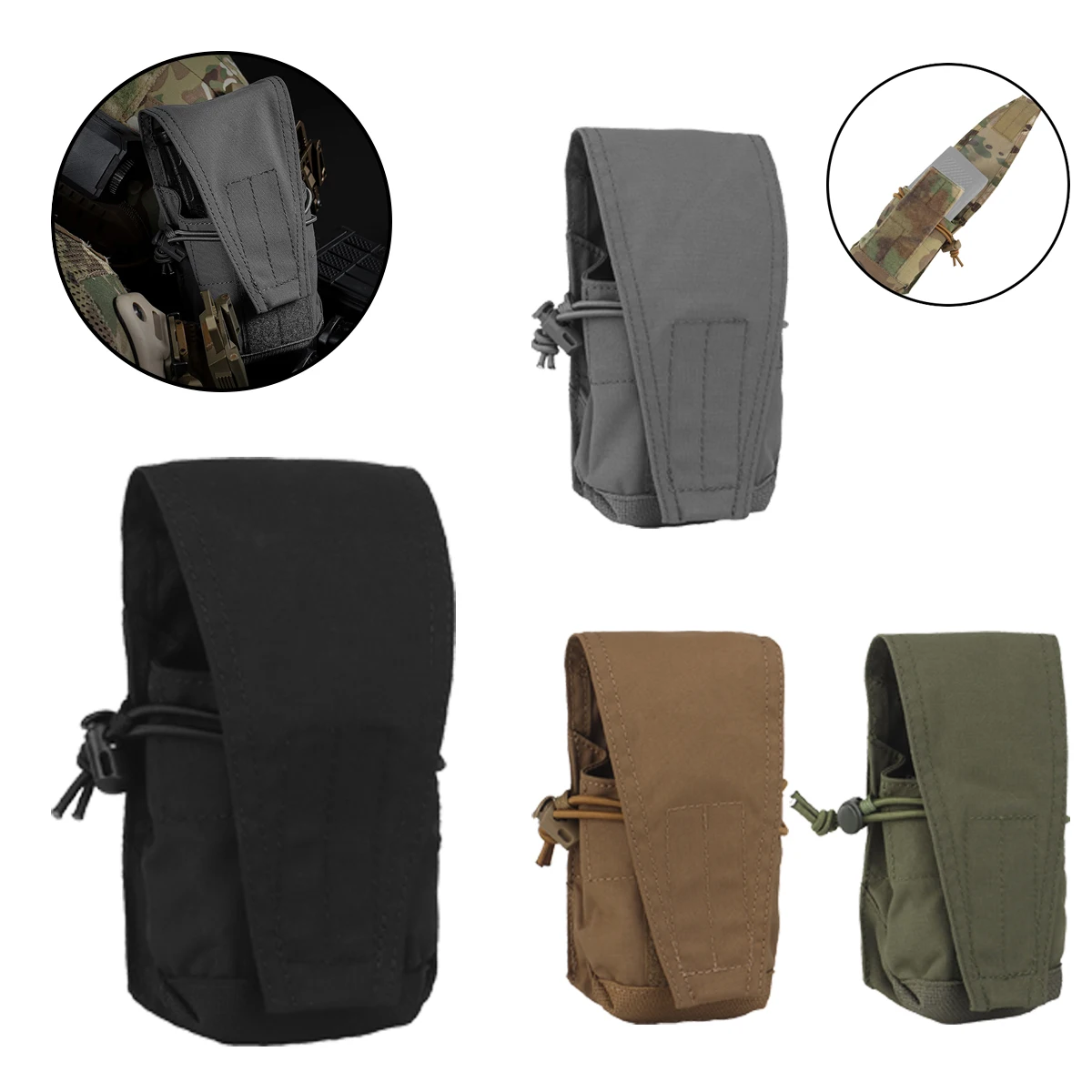 

Outdoor Multifunctional Equipment Bag Molle System Tactical Multifunctional Accessories Storage Accessories Bag