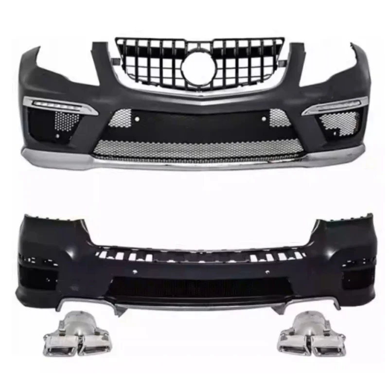 

Body Kit Front Rear Bumper Grille Tail Throat for Mercedes-Benz GLK320 350 400 Convert Bumper Surround Car Accessories
