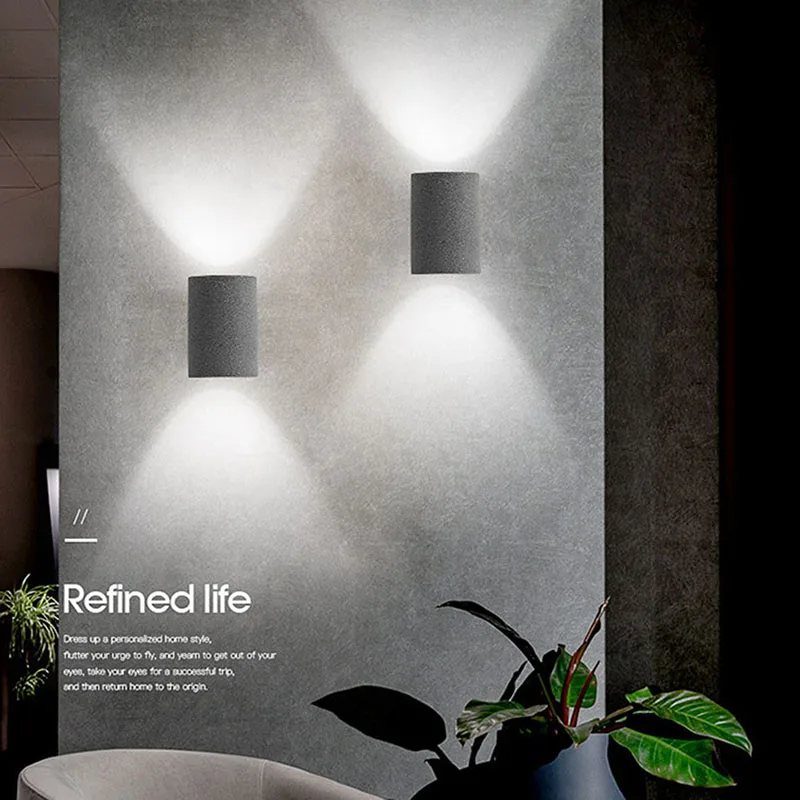 

Ваби-Саби Цемент Индустриальный Стиль Ресторан Лампа Скандинавский Минималистский Украшение Дома Настенный Светильник Коридор Фойе Лестница Светодиодный Светильник