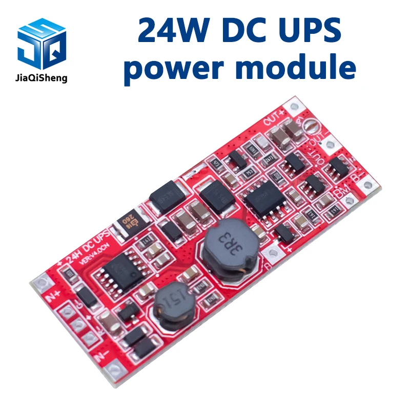 DC 12V/15V 24W 1A UPS Power Supply Module Uninterruptible Power Control Board 2S V4.0CN Charging Step Up Protection Module