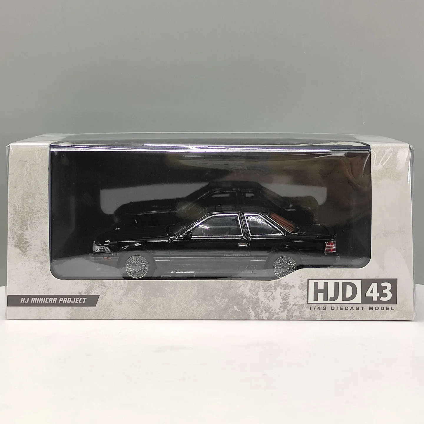 Diecast HJD 1:43 Scale Toyota SOARER 2000 24 GT-Dual Turbocharged L 1988 432006BK Alloy Car Model