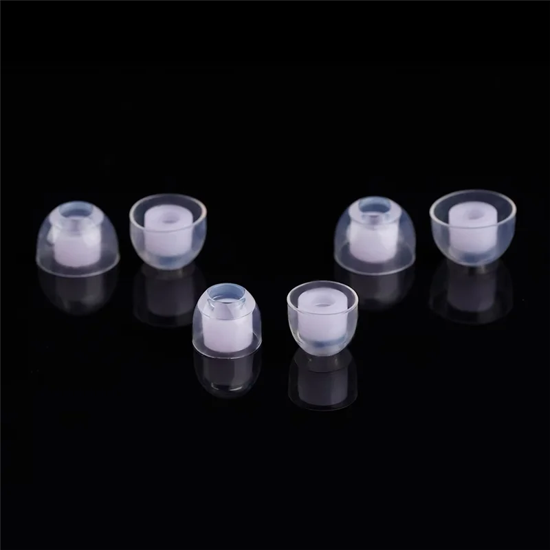 Y45A-untuk NICEHCK P03 Ujung Telinga Silikon Cair Aksesori Eartips Aman Lembut Peredam Kebisingan NX8 Que Cantor IEM P03