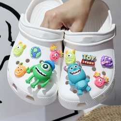 Cute Disney Toy Story Series Monster for Shoes Charms Accessories for Classic Clog Shoe Decoration Fit Wristband Gifts