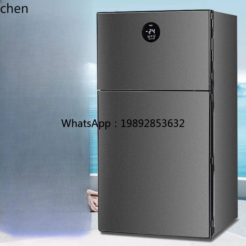 

энергосберегающий небольшой холодильник, бытовой небольшой офисный холодильник с двойной дверью