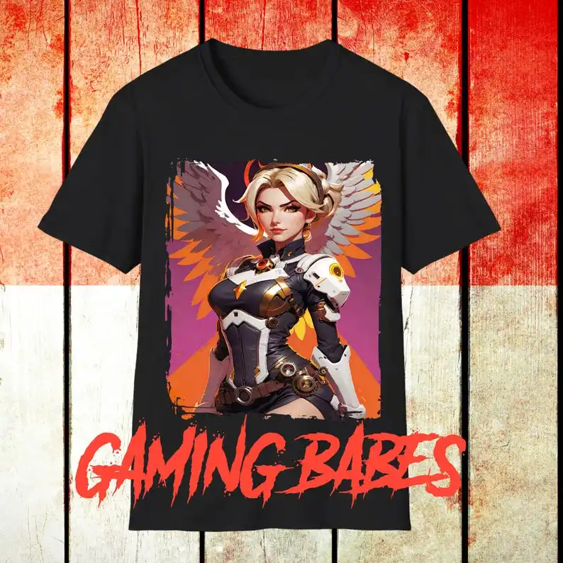 Unisex Gaming shirt Mercy / Softstyle T-Shirt