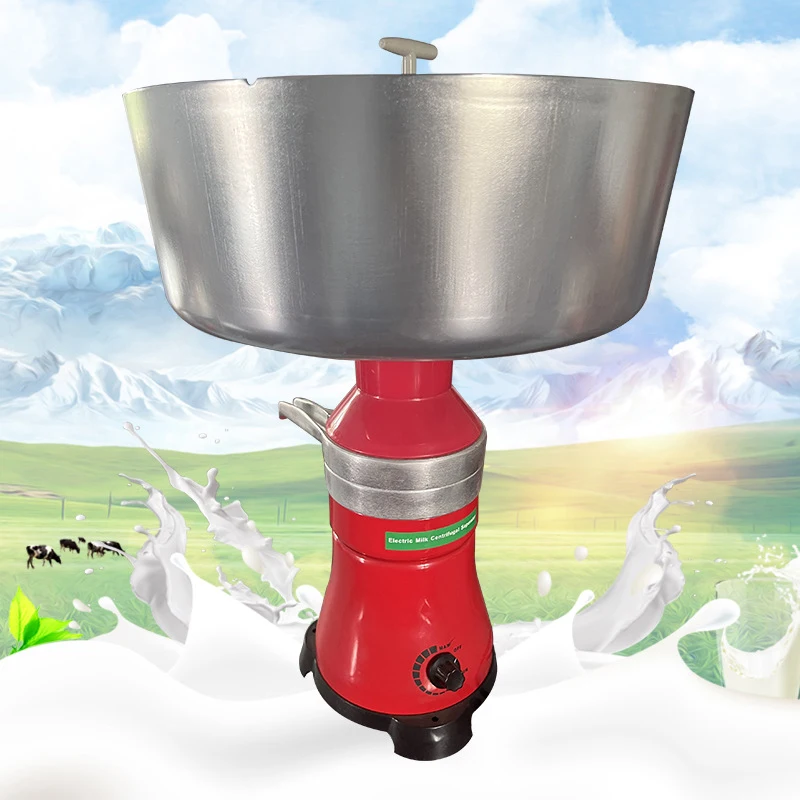 Disc Milk Cream Separator Machine Fresh Goat Milk Centrifuge Dairy Processing Separator Skimming Milk Machine