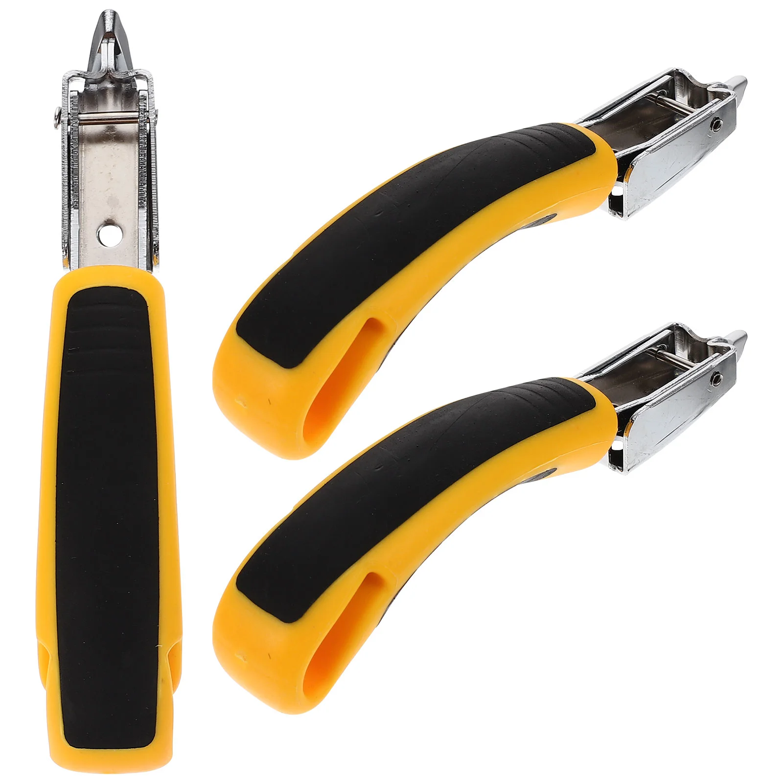 3 Pcs Staple Office Tool Handheld Stapler Removers Nail Puller Manual Claw Tools Pry Stainless Steel Extractor Professional