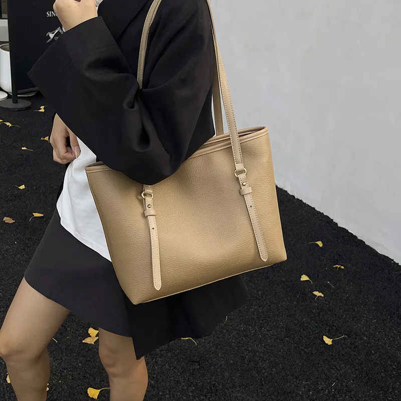 

Женская большая сумка 2025 года — модная универсальная элегантная пригородная сумка через плечо большой вместимости