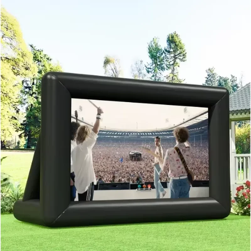 Large Portable Inflatable Projector Screen with Quick Setup for Outdoor Movies and Events