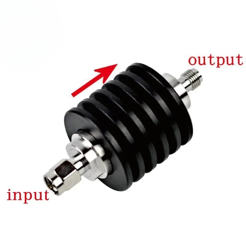 10W SMA Type Attenuator DC-3G/4GHZ 1/2/3/5/6/10/15/20/30db/40db/50db SMA RF Coaxial Power Plug Male To Jack Female 50ohmUniFly