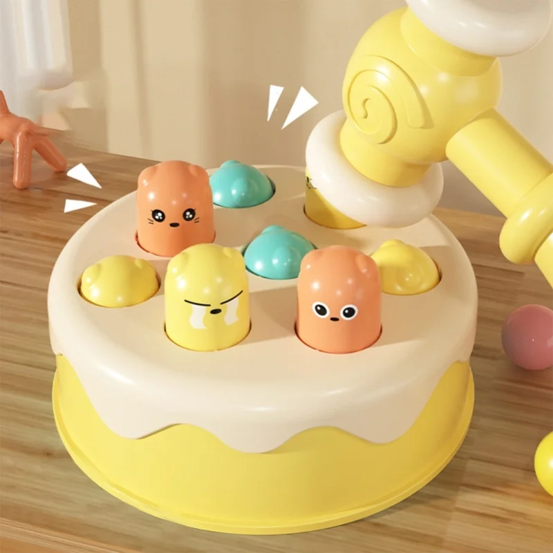 Beat A Mole-Juego de juguete, Mini juego de Arcade, juguetes interactivos para golpear para niños mayores de 3 años