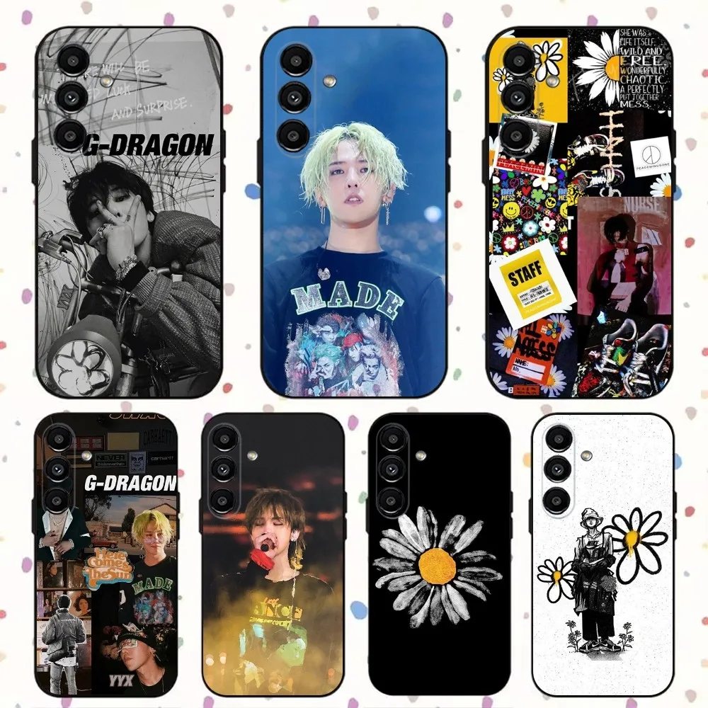 Kpop GD G-Dragons Phone Case For Samsung S24,S21,S22,S23,S30,Ultra,S20,Plus,Fe,Lite,Note,10,9,5G Black Soft Cover