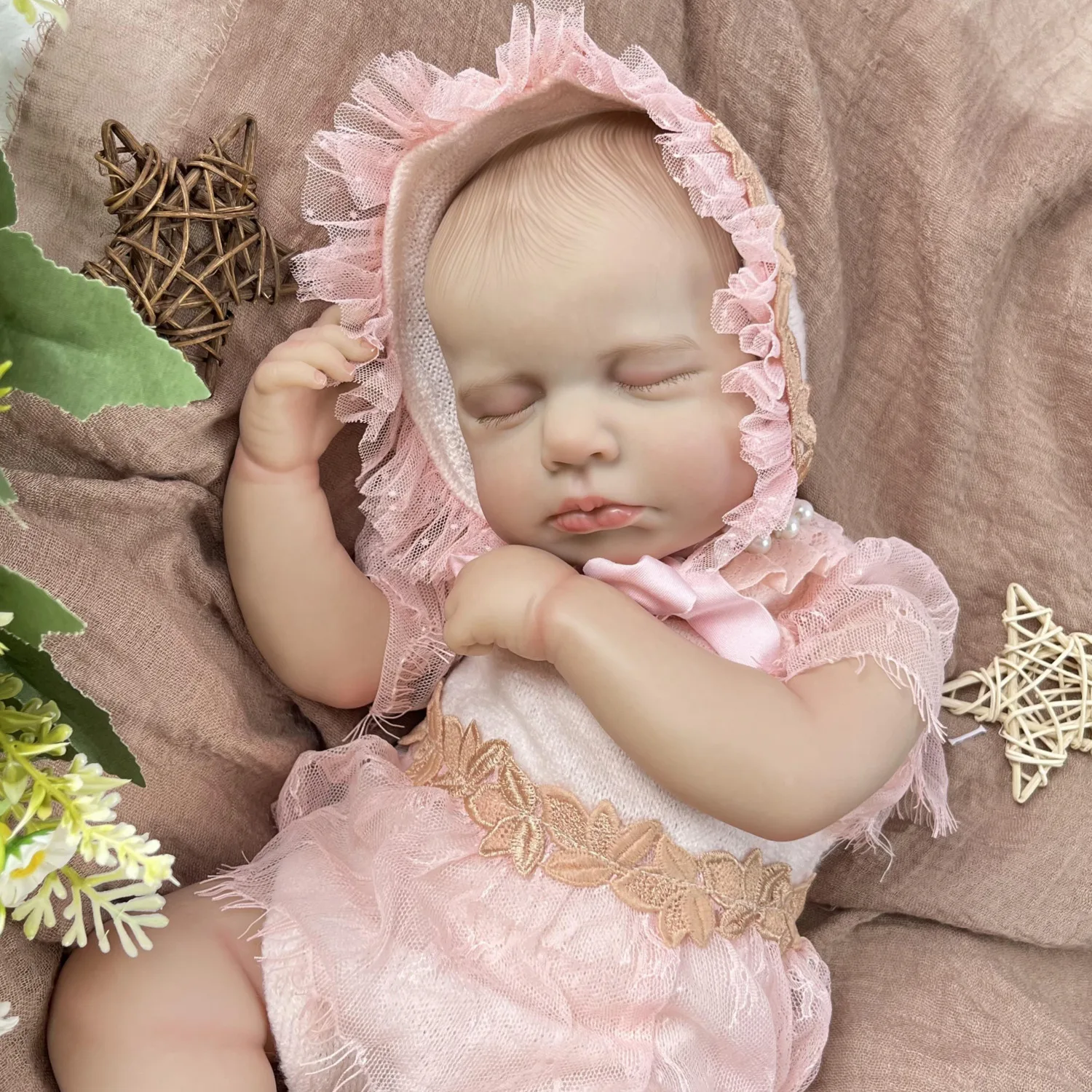 bzdoll-lifelike-48cm-19-inch-3d-skin-asleep-reborn-baby-doll-vinyl-limbs-cloth-body-handmade-real-look-toy-for-kids
