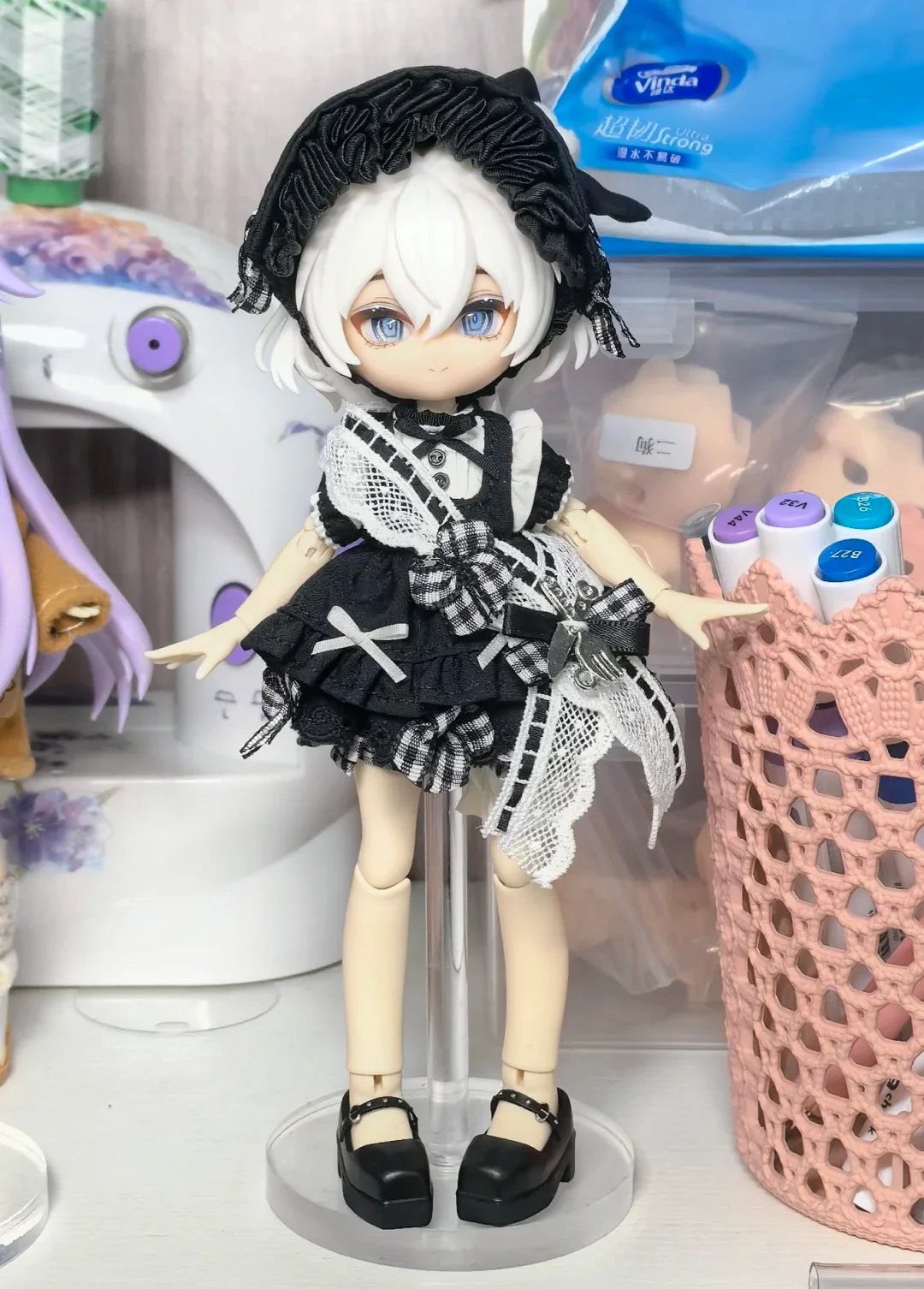 

Только одежда, 12 очков, детская одежда Bjd, сказочная серия, полночная Алиса, детская одежда, юбка, комплект одежды для куклы, сувенир наряд