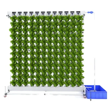 

Lyine Hydroponic Vertical ZIP Tower Growing System PVC Pipe Hydroponics System Farming Equipment Vertical Hydroponic Garden