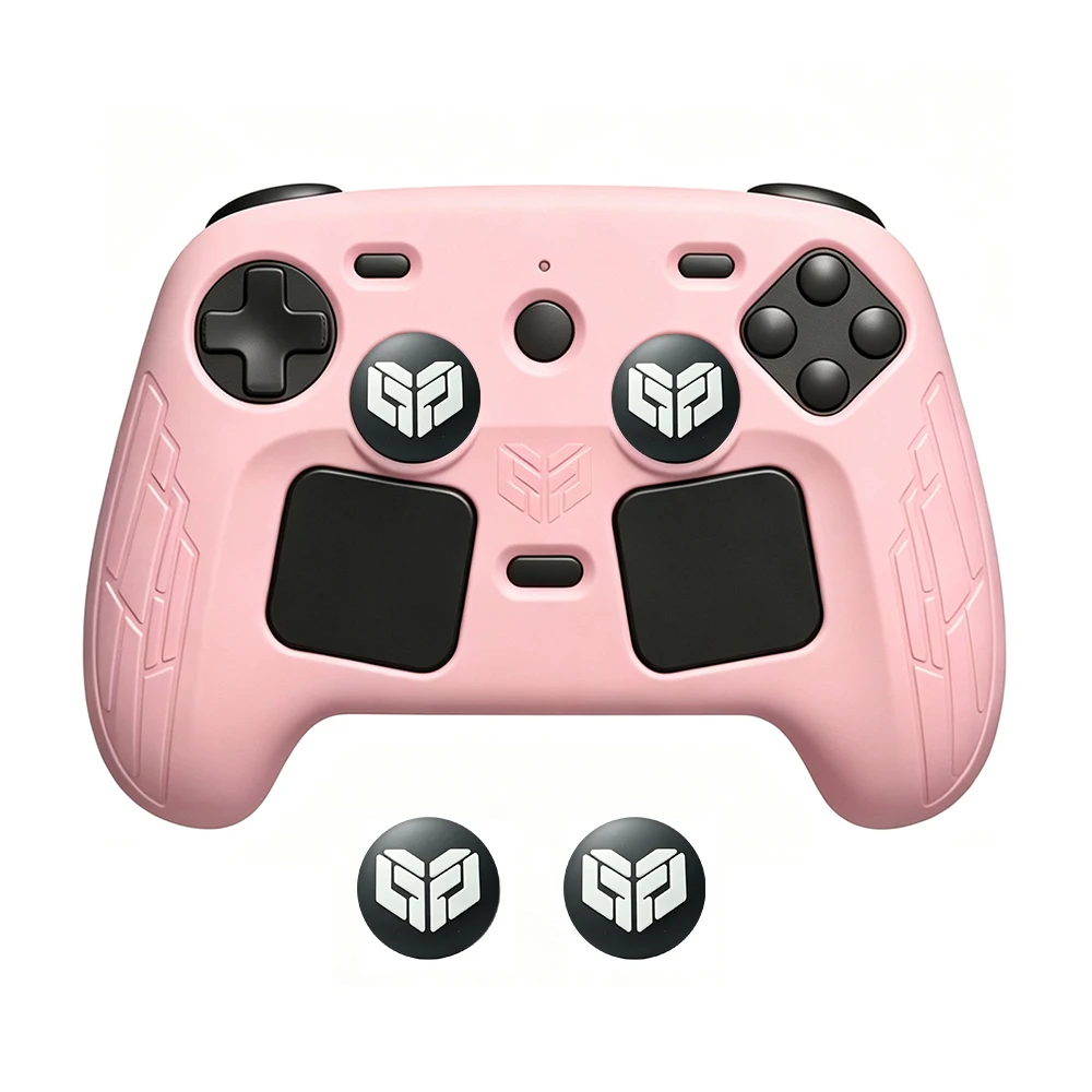 Anti-Slip Controller Skin for Steam Controller 2 2026 Silicone Cover Case with 2pcs Thumb Grip Gaps for Steam Controller 2 view 3