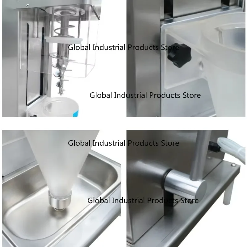 

Frozen Real Fruit Ice Cream Mixer Swirl Yogurt Ice Cream Machine with Drill - New Production Includes Authentic Fruits