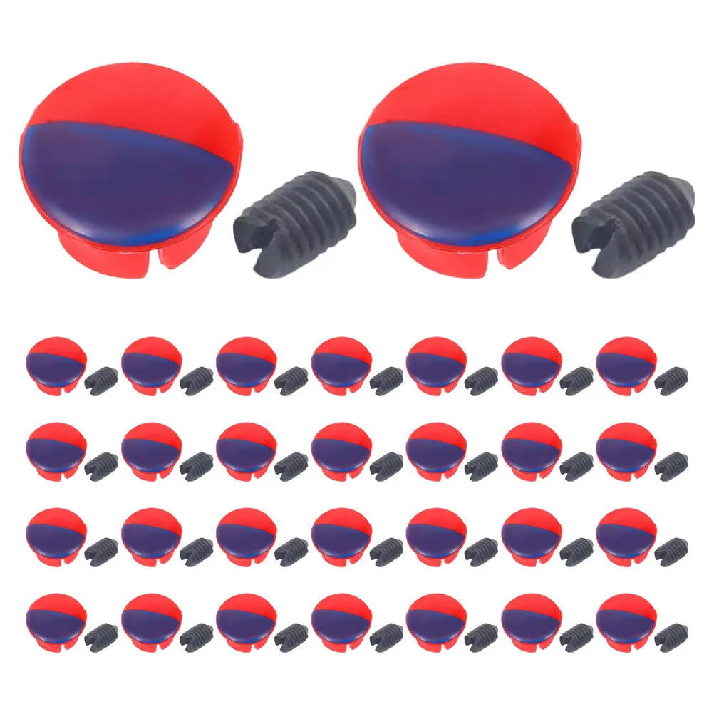 1 комплект, красные, синие крышки для отверстий для горячей и холодной воды, универсальные индикаторы температуры, сменные колпачки для смесителей для раковины, сантехника для ванной комнаты и кухни