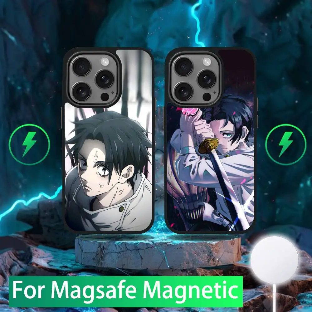 

Yuta Okkotsu Jujutsu Kaisen Phone Case For iPhone 16,15,14,13,12,11,Pro,Max,Plus,Mini,SE New Magsafe Magnetic Wireless Charging