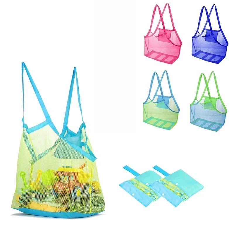 Sand Away Protable Storage Bags Kids Toys Mesh Bags Swimming