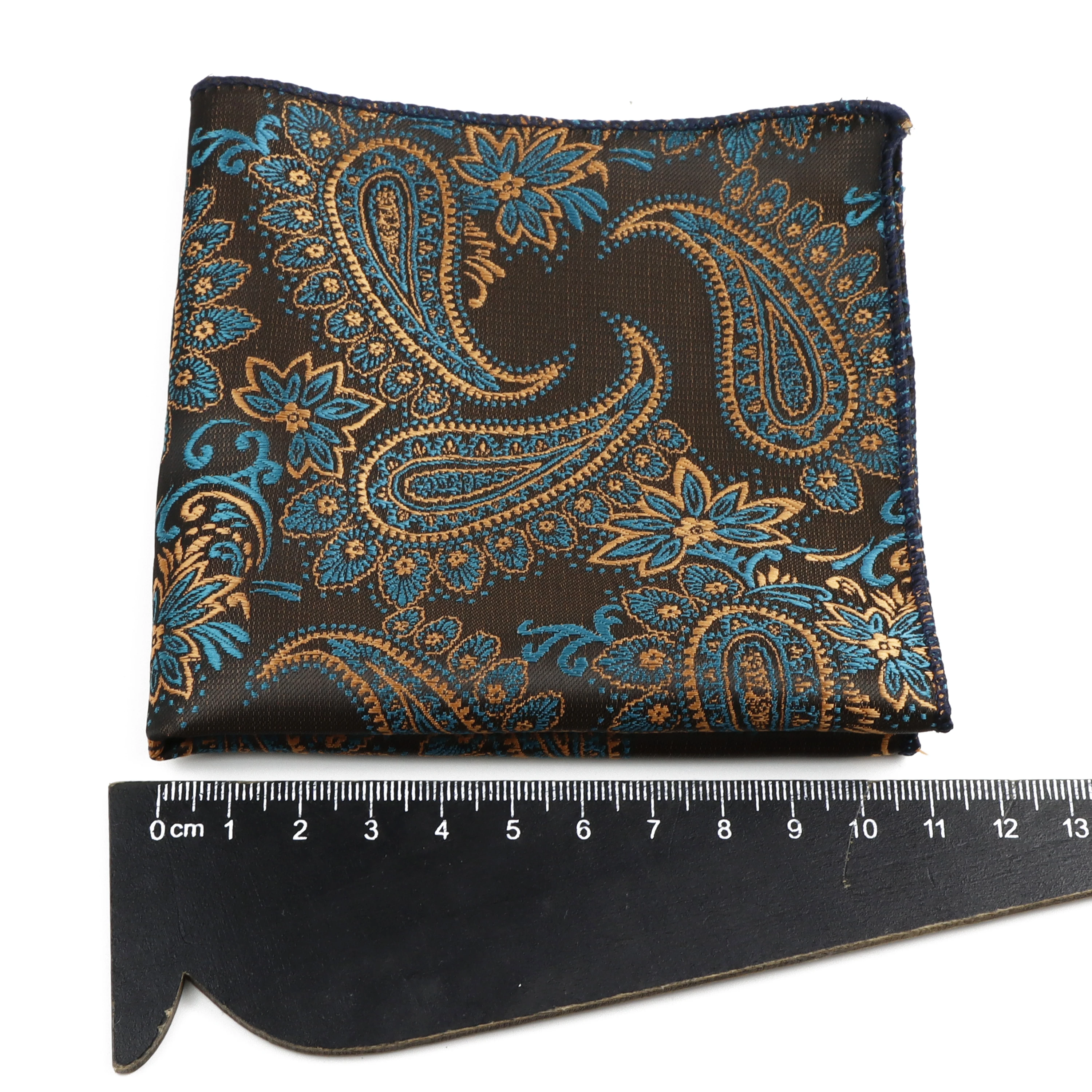 Pañuelo cuadrado de bolsillo de Cachemira de Jacquard, pañuelo clásico de 22cm, rojo, gris, azul, apto para traje de escenario de fiesta de boda de negocios, regalos de pañuelo, nuevo