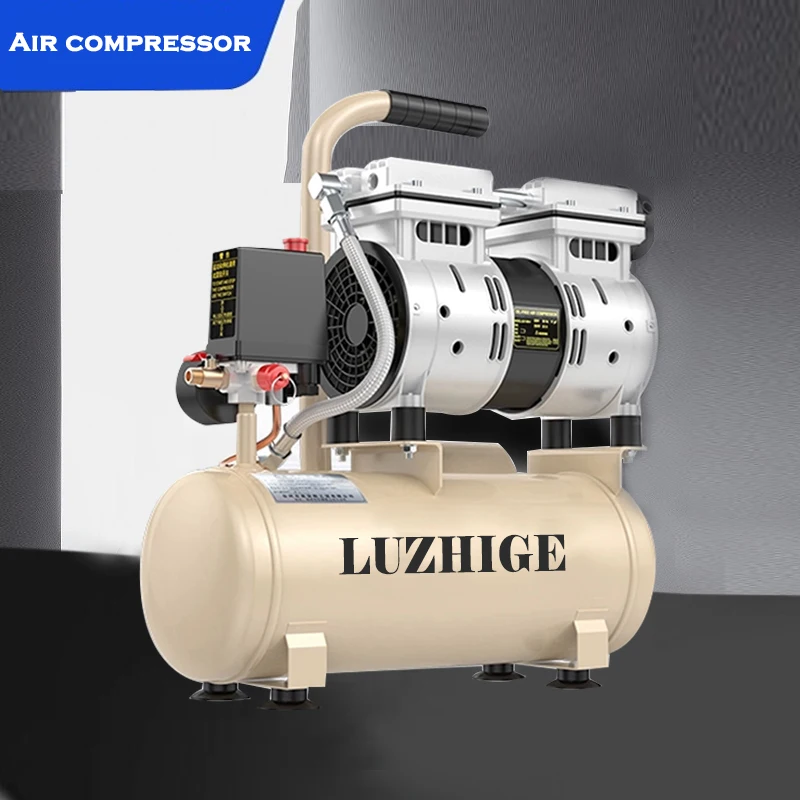 

Air compressor silent and oil-free small industrial high-pressure air pump Integrated air compressor machine
