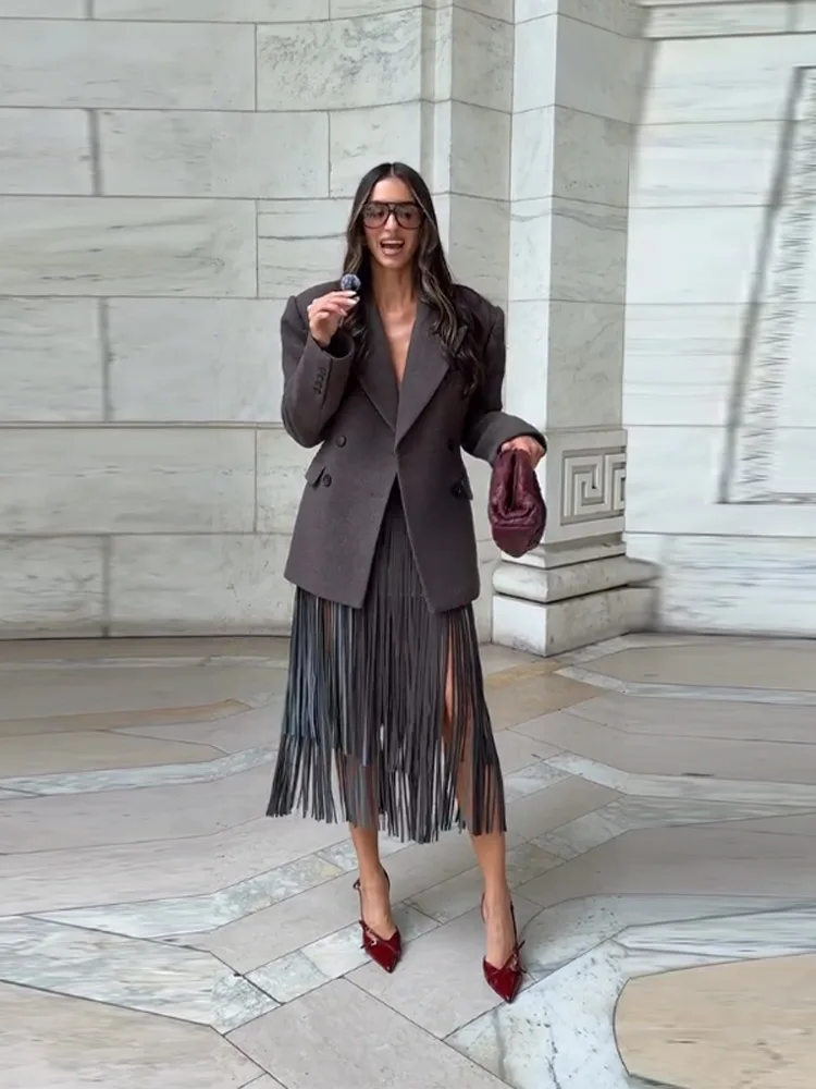 بدلة تزلج متعرجة مع غطاء محرك السيارة قابل للإزالة لكامل الجسم الخصر سروال مستقيم بذلة نسائية موضة رياضية شتاء 2025 ملابس تزلج