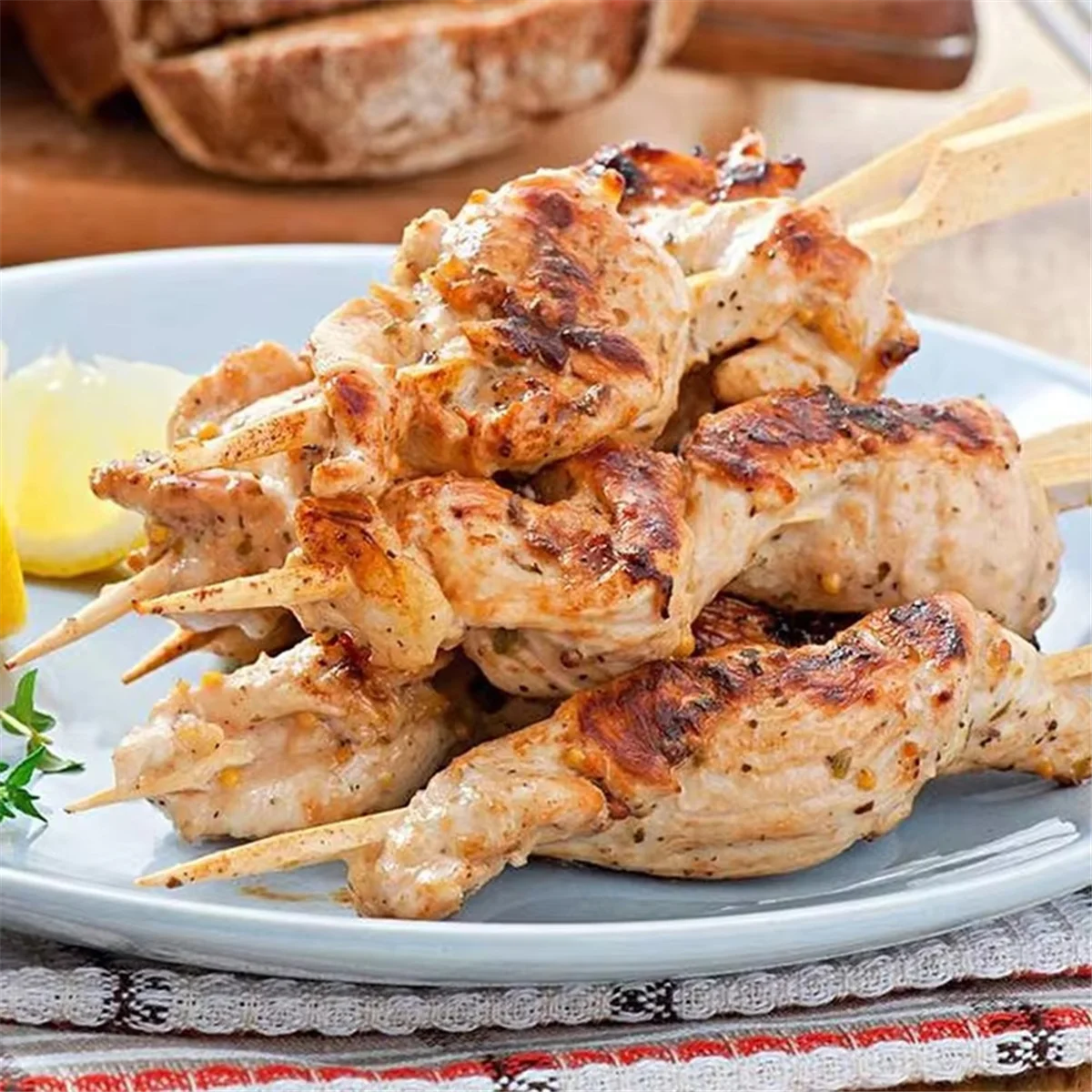 أدوات الشواء A71P عصا الخيزران الطبيعي فحم سريع الحرق مناسب لجميع أنواع أدوات الشواء للولائم