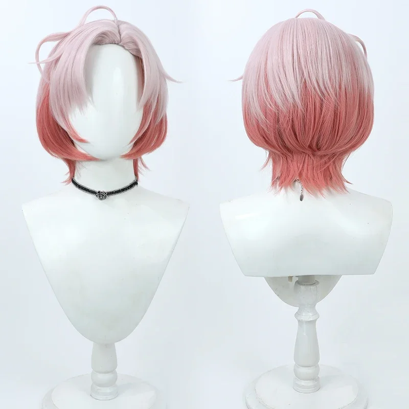 New Fragaria Memories Merudo Cosplay Wig Heat Resistant Synthetic Hair Halloween Role Play Party   Free Wig Cap