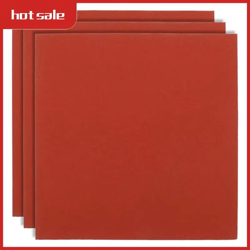 Silicone Heat Press Mat Pad, 3Pcs 15X15cm Silicone Pad For Heat Press Machine Flat Heat Transfers Press Parts Accessories Pad