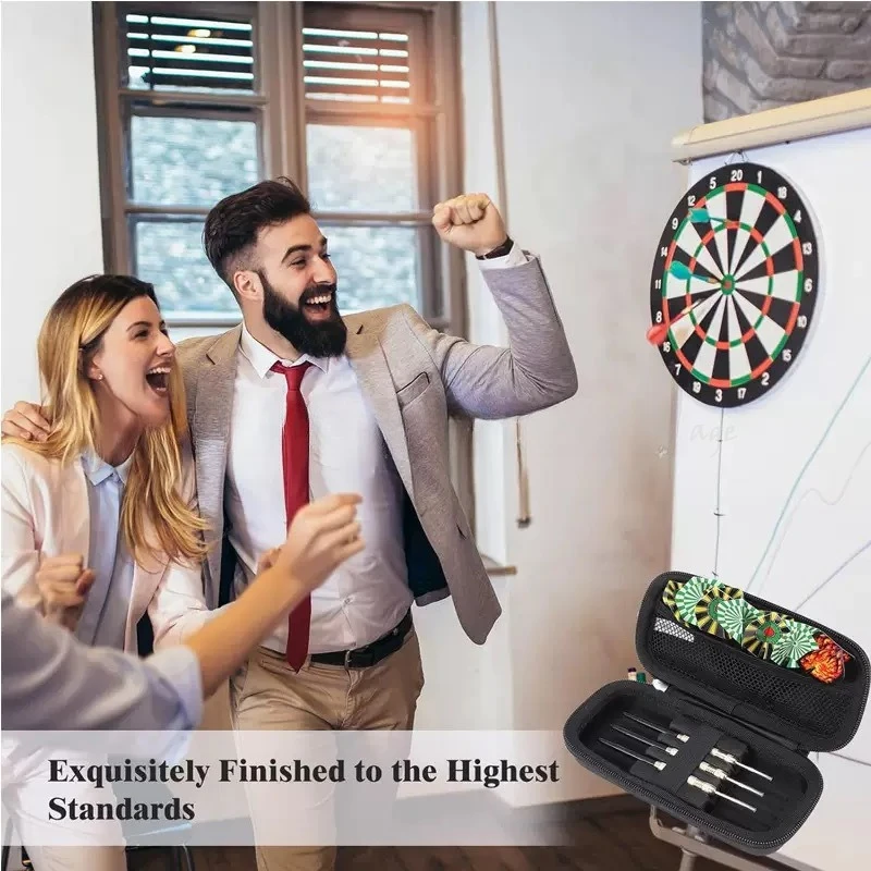

2026 New Darts Sports Entertainment Archery Accessories Portable 3 Pack EVA Hard Shell Multifunctional Storage Case Organizer