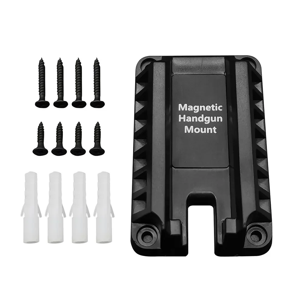 Tactical Magnetic Gun Mount Quick Draw Gun Magnet Handgun Pistol Holster for Glock G17 G19 G22 G34 G43X  M1911 USP Accessories