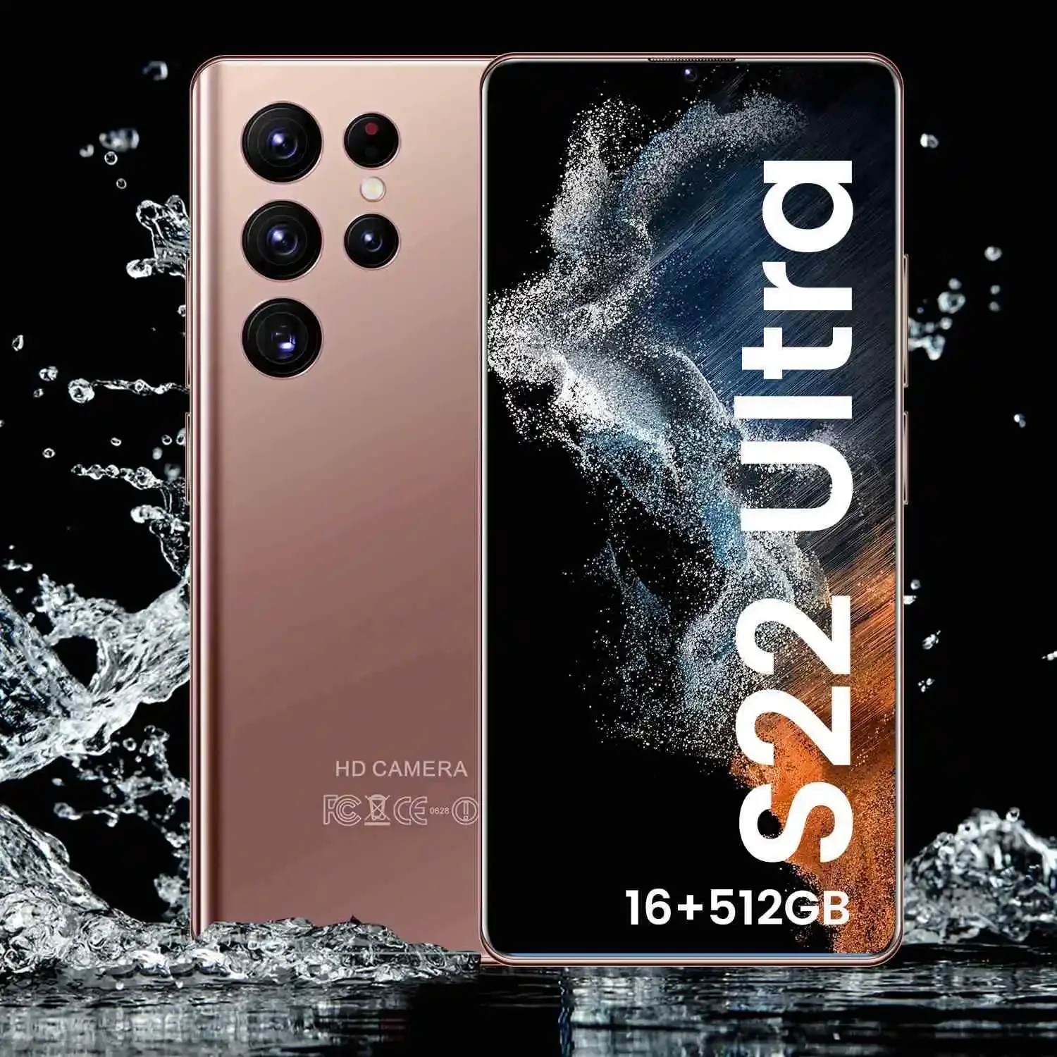 Gratis Verzending Voor 5G Smartphone S22 + Ultra 6.7 Inch Volledig Scherm Android Mobiele Telefoons Met Face ID originele Ontgrendeld Mobiele Telefoon