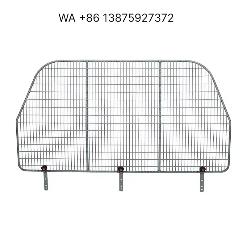 Wmwmnu Custom Safety Durable Back Seat Metal Car Dog Barrier for HIACE