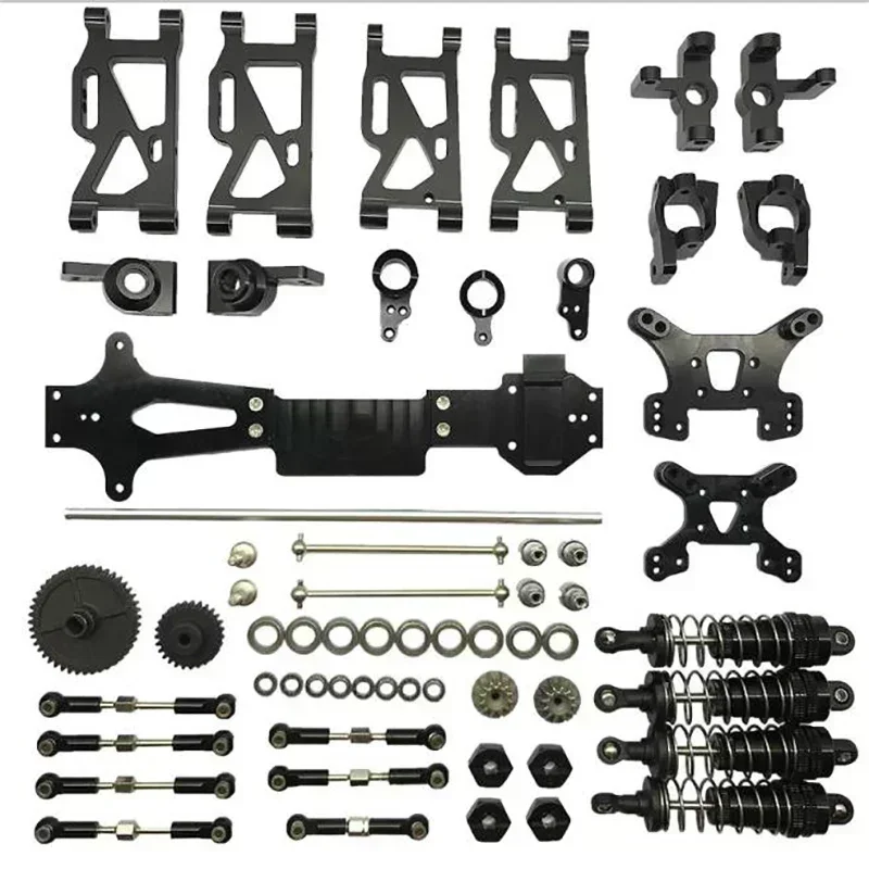WLtoys 144001 1:14 RC-Car-Upgrade Metall-Ersatzteile Komplettes Set Metallteile