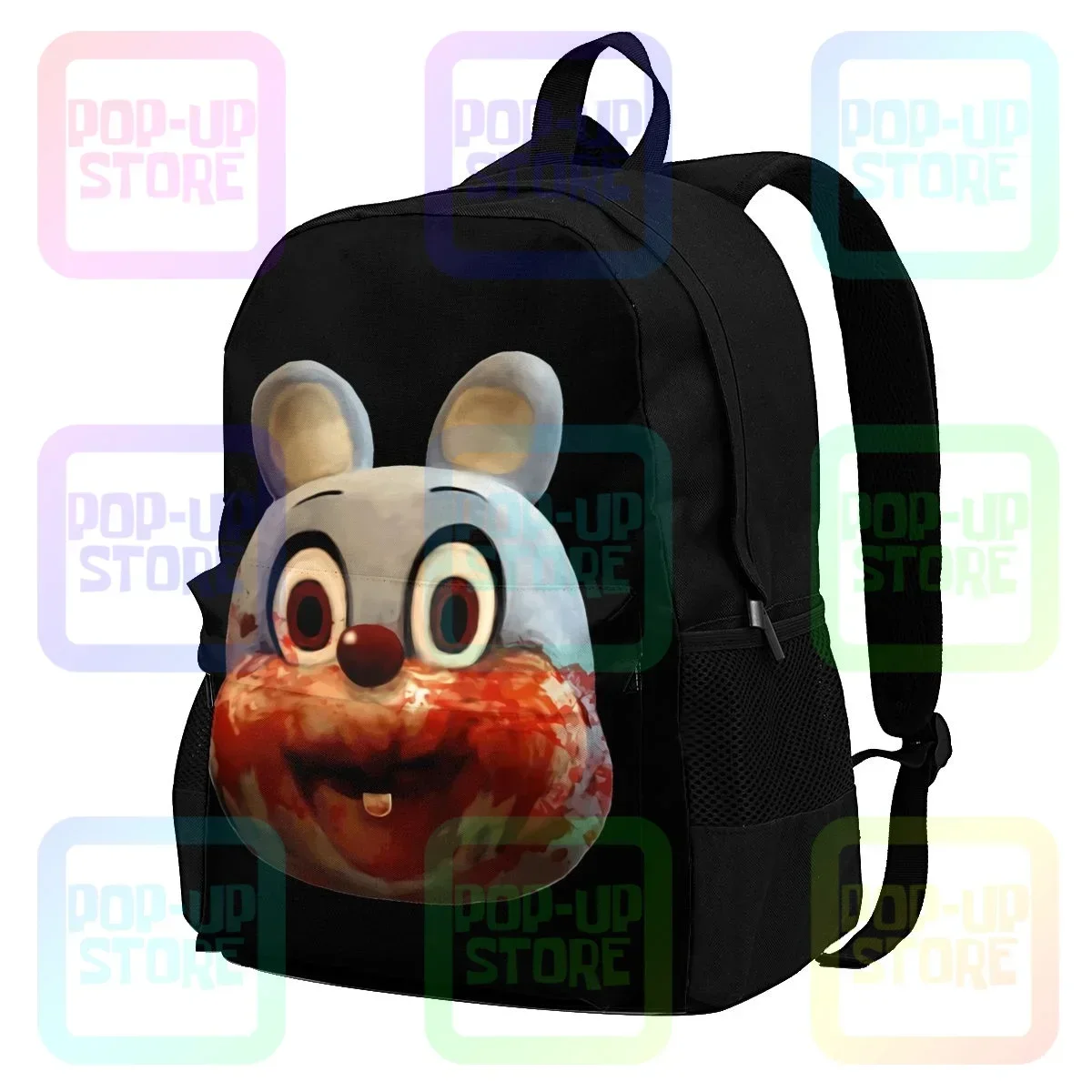 Silent Hill Promo Video Game Robbie The Rabbit Large Capacity Backpack Newest Schoolbag Personalised School Sport Bag