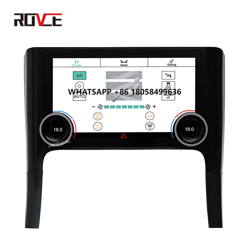 

ROVCE Hot Selling LCD Touch Screen AC Panel Air Display Climate Control for Land Range Rover Sport L320 2010-2013