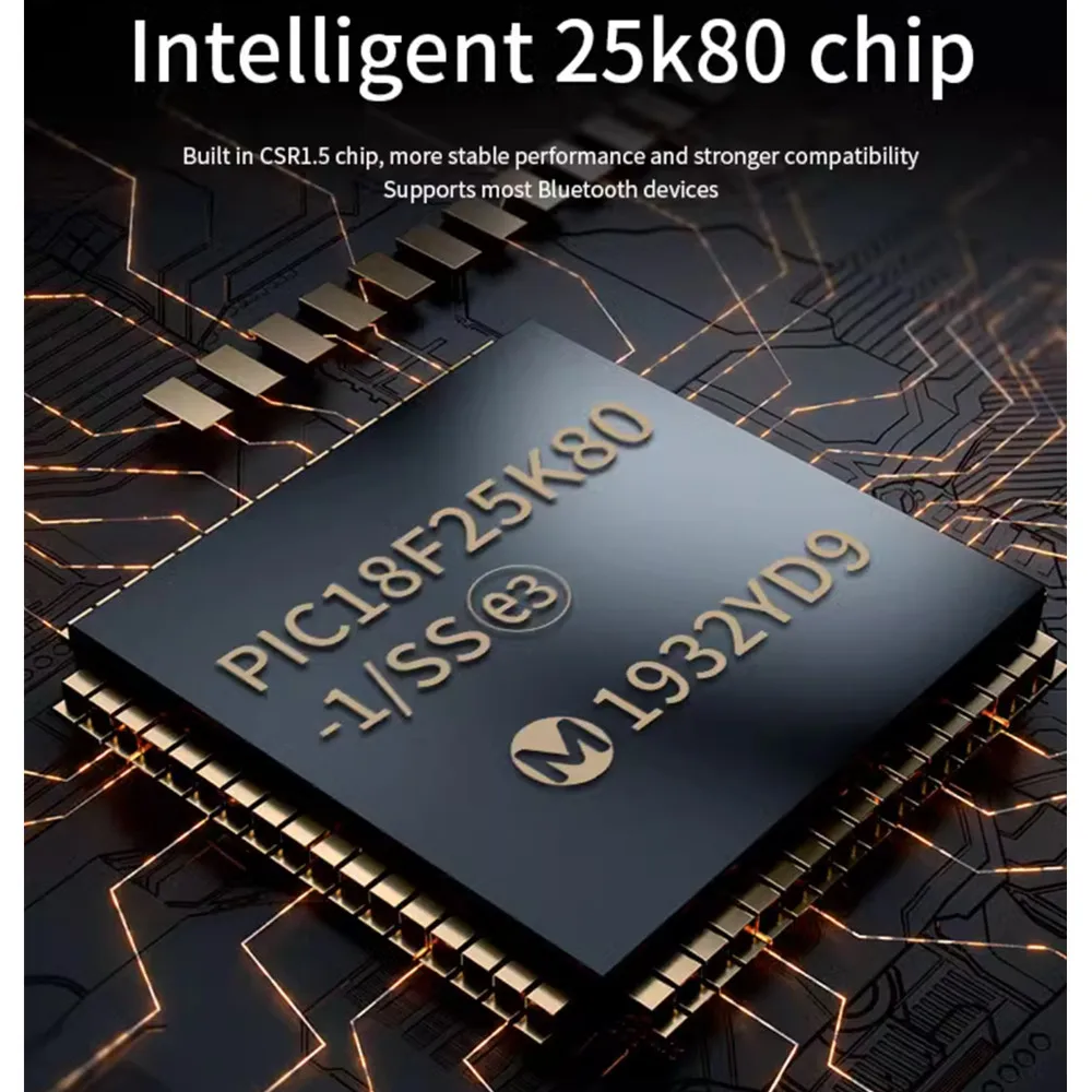 OCEAN 2PCB PIC18F25K80 Firmware 1.5 ELM327 V1.5 OBD2 BT Diagnostic Interface ELM 327 V1.5 Hardware Support More Car