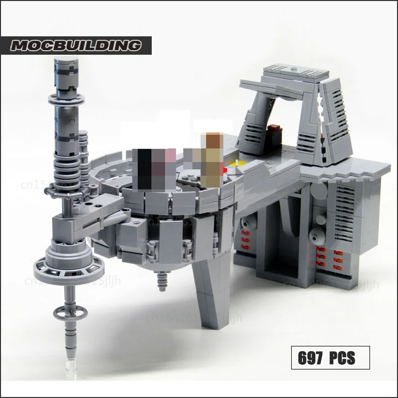 Movie Scene Cloud City MOC Building Blocks Models Diorama Architecture Technology Bricks CollectionToys Xmas Gifts