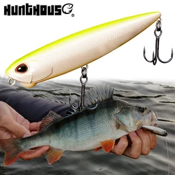 Hunthouse REALIS Pencil Fishing Bait 65mm/5.5g 100mm/14.5g Topwater Crankbait Pesca Artificial Lure Stickbait For Bass LW510