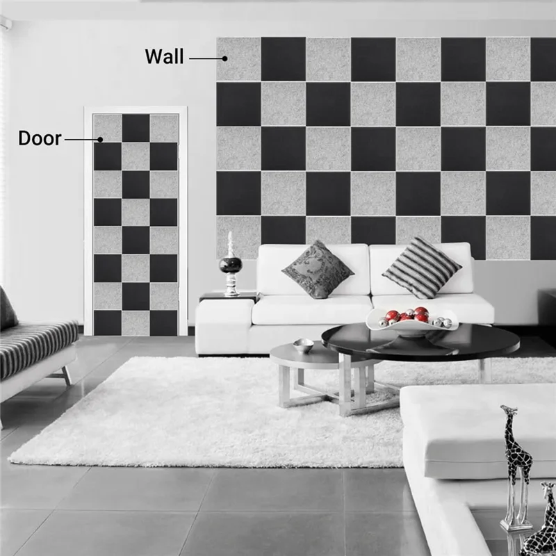 SYDS 10Pack Sound Proof Panels For Walls,Self-Adhesive Acoustic Panels 12X12x0.4In For Recording Studio,Office,Home