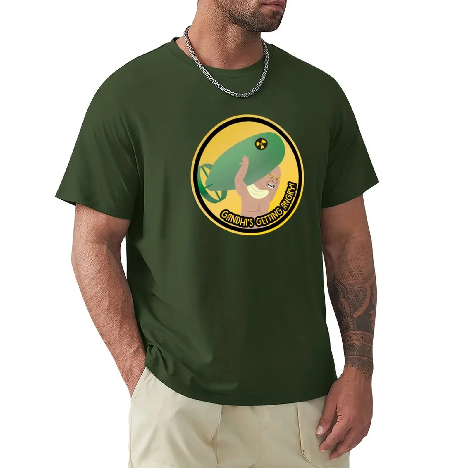 Gandhi's Getting Angry! Nuclear Gandhi T-Shirt