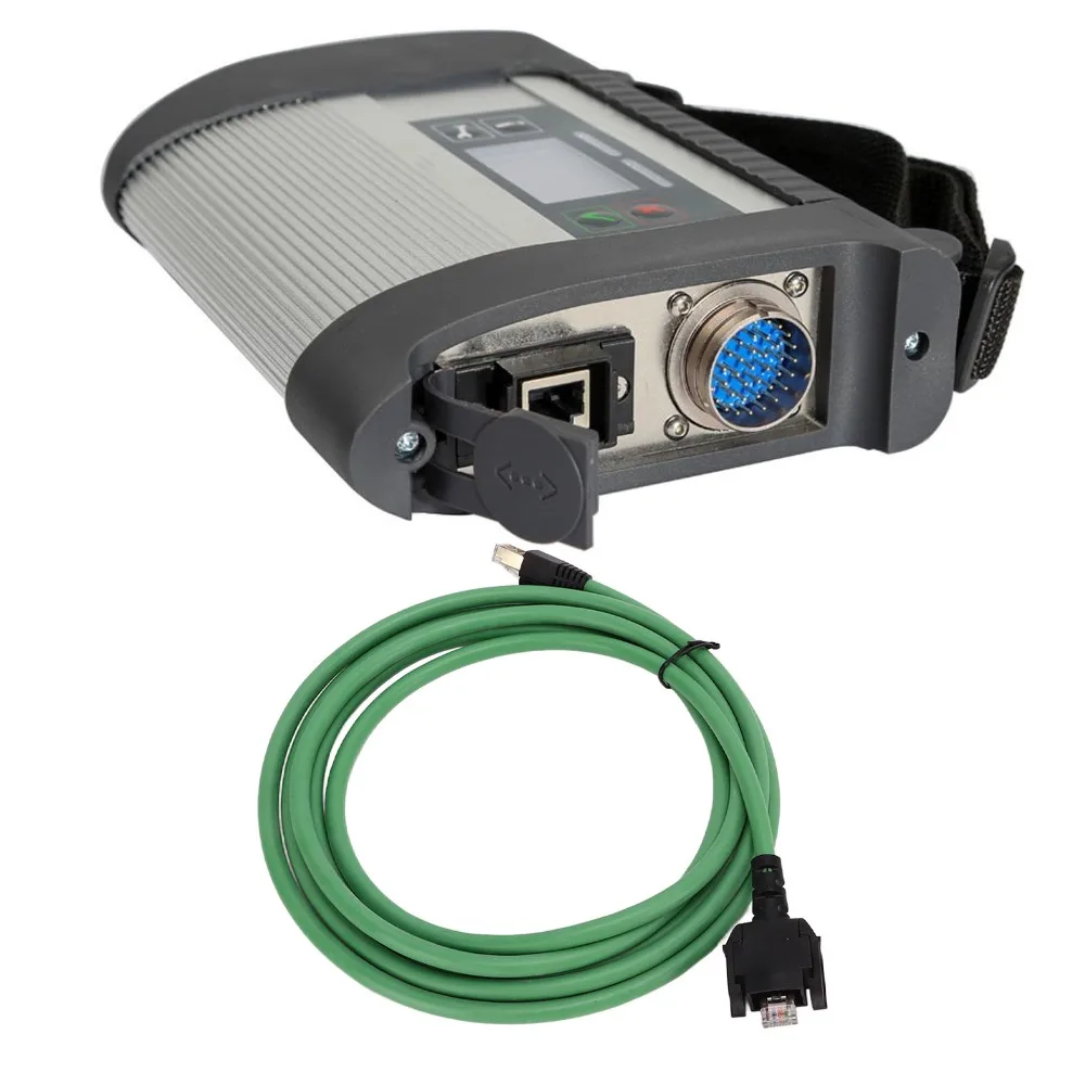 ABS Diagnostic Scanner Cable 9.84ft Plug & Play Diagnostic LAN Cable Green Cable Car Diagnostic Adapter