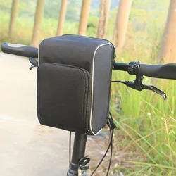 Bicycle Handlebar Bag Head Bag Electric Bicycle Battery Storage Bag Basket Bicycle Front Frame Folding Handlebar Storage Case