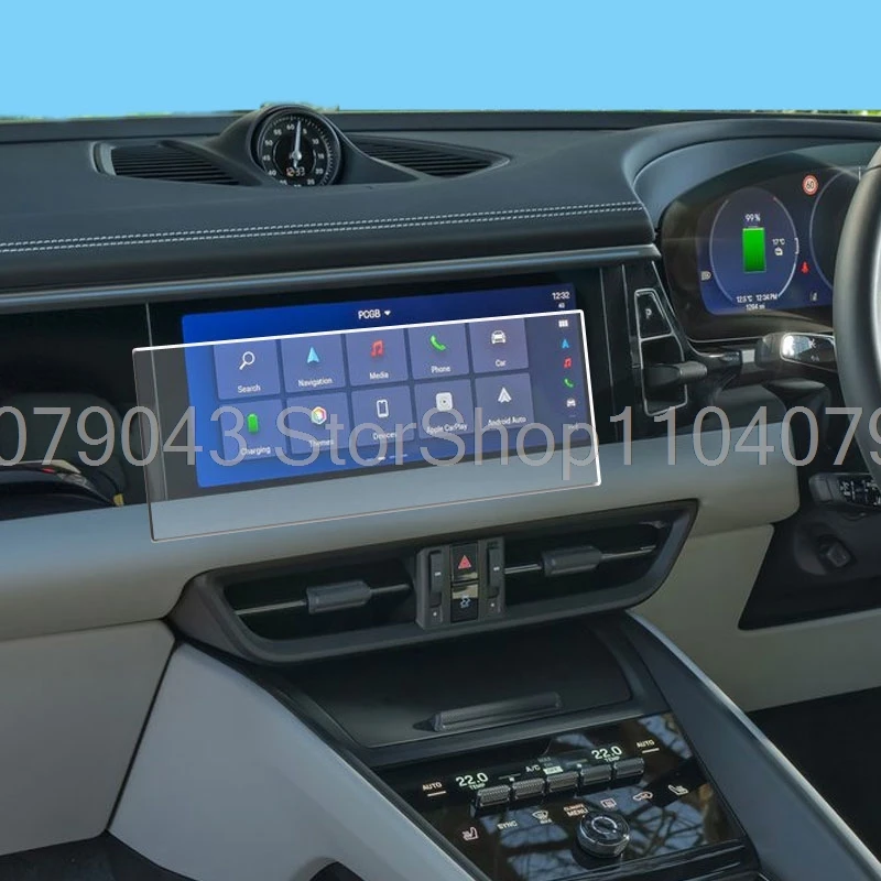 

Tempered Glass Screen Protector For Porsche Macan EV 2025 2026 10.9inch car radio GPS Navigation anti-scratch accessories