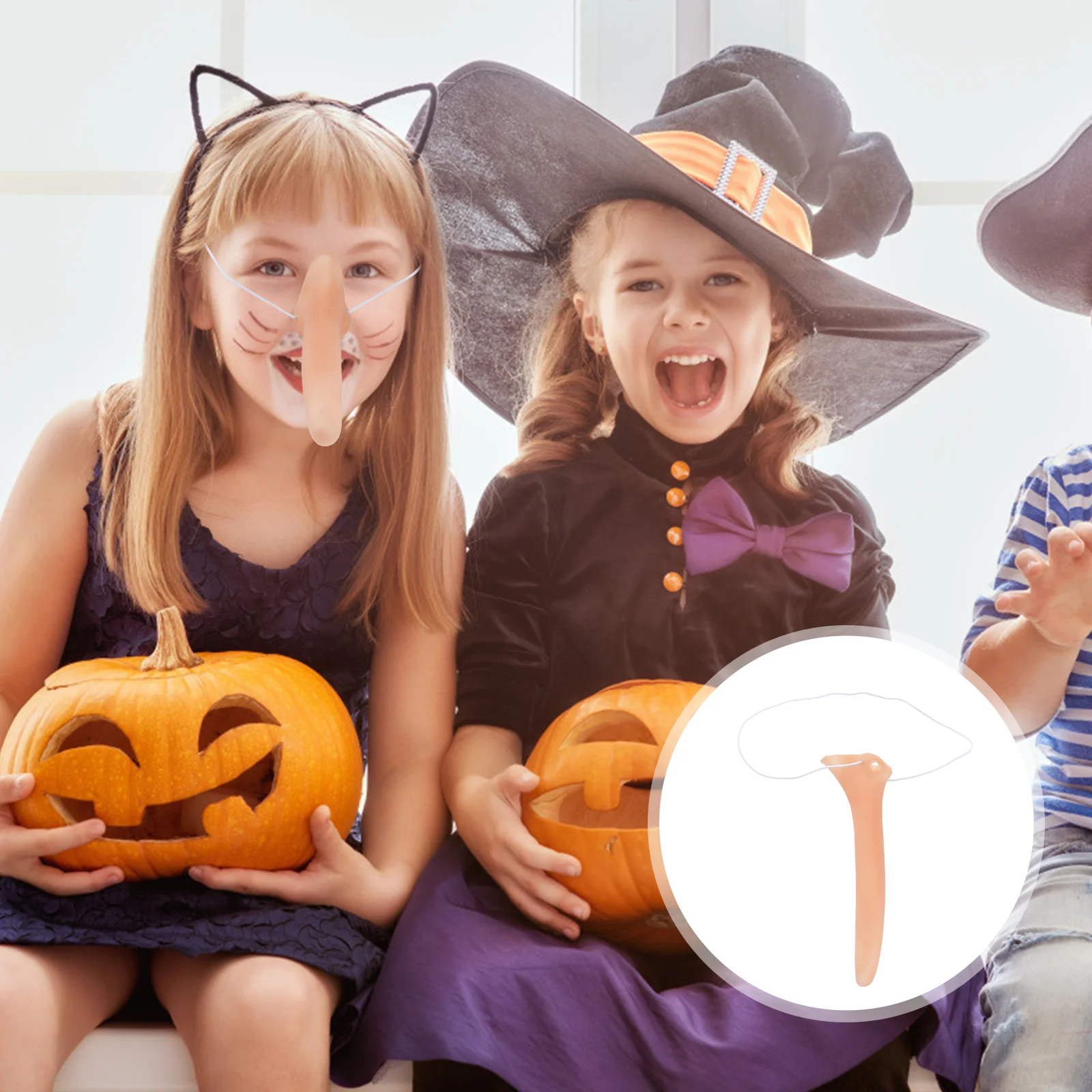 Accessori per costumi di Halloween Decorazioni Accoutrements Maschera per cavalli Vampiro retrò Puntelli a naso lungo Costumi protesici